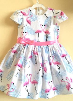 Новое платье фламинго