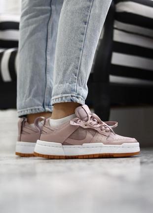 Кросівки dunk low disrupt barely rose  кроссовки4 фото