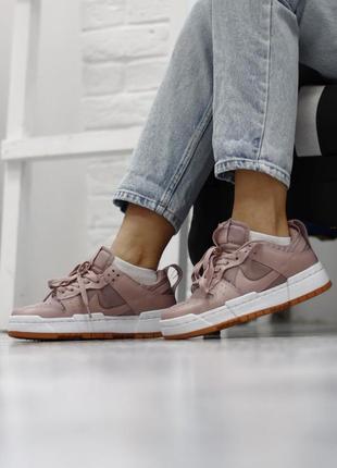 Кросівки dunk low disrupt barely rose кросівки5 фото