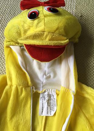 Новорічний костюм каченя/новогодний костюм уточка