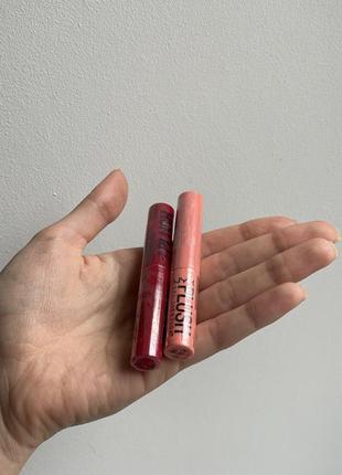 Nyx plush lipstick gel помада с гелевой текстурой для губ глянцевая3 фото