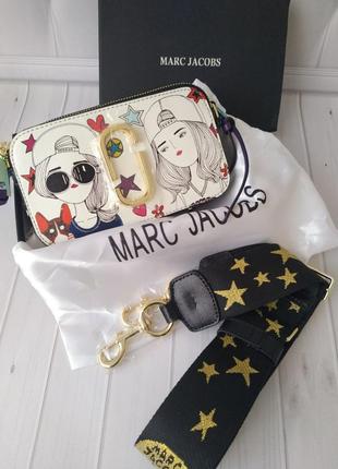 Сумка женская кросс боди в стиле marc jacobs 🔥🔥🔥хит продаж