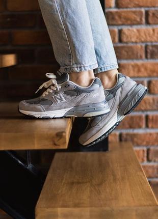 Кросівки new balance 993 grey кроссовки6 фото