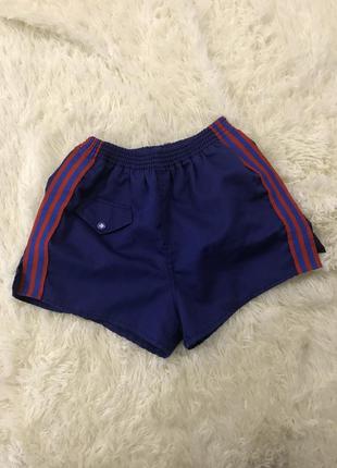 Чоловічі спортивні короткі шорти з лампасами на гумці