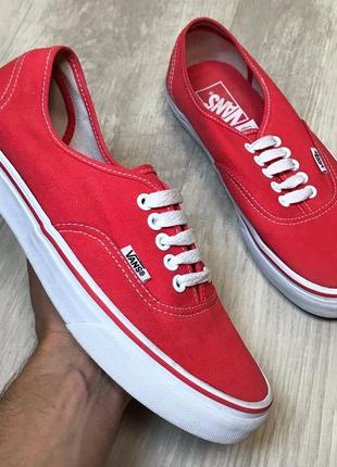 Кеды низкие vans authentic (40 р.) unisex pink huf sb converse
