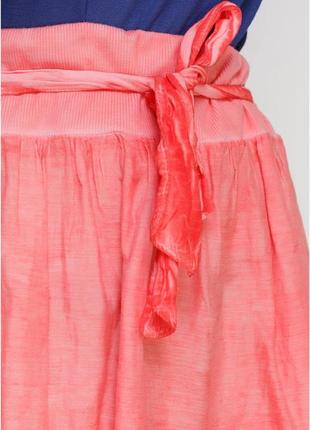 Шикарная нарядная фирменная летняя юбка хлопок кружево5 фото