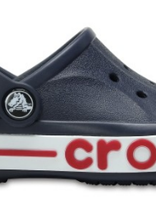 Crocs bayaband navy детские синие кроксы3 фото