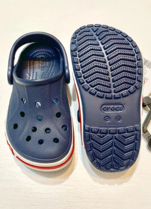 Crocs bayaband navy детские синие кроксы2 фото