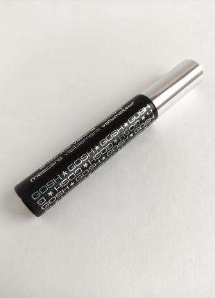 Нова чорна туш для вій volume mascara gosh4 фото