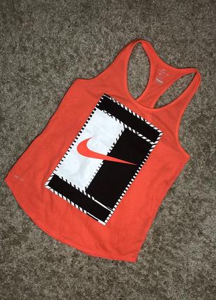 Жіноча спортивна майка nike dry tank logo3 фото