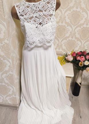 Шикарное невероятно красивое свадебное,выпускное,нарядное платье2 фото