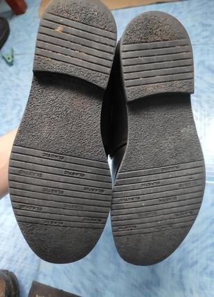 Туфлі на хлопчика, шкіряні чорні 38 розмір весняні шкільні осінні4 фото