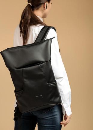 Жіночий рюкзак рол sambag rolltop x — чорний7 фото