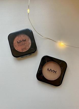 Nyx high definition blush румяна матовые 15 12