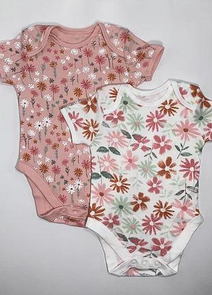 Набір боді george "floral" 6-9 міс