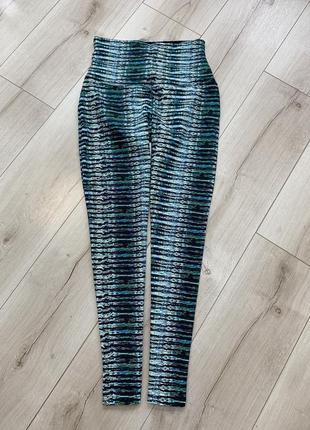 Спортивные лосины puma с утяжкой высокая посадка