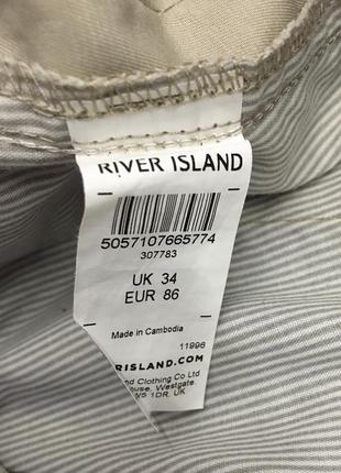 Брендовые летние шорты чиносы кэжуал river island оригинал10 фото