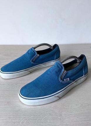 Мокасины кеды vans коттон