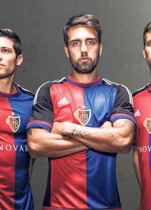 Футболка adidas fc basel / тренировочная форма футбольная | real