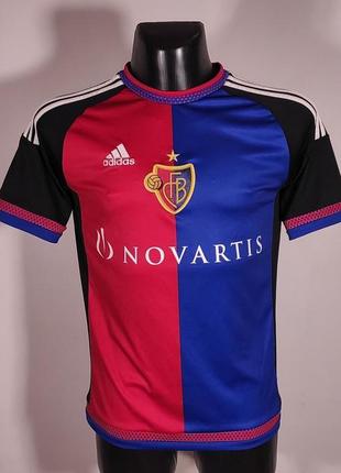 Футболка adidas fc basel / тренировочная форма футбольная | real3 фото