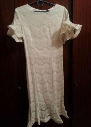 Мереживне плаття lamania 48 розмір