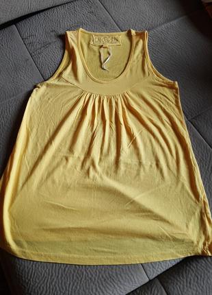 Жовта майка жіноча