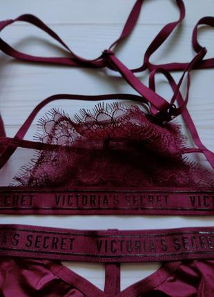 Роскошный комплект белья victoria's secret оригинал3 фото