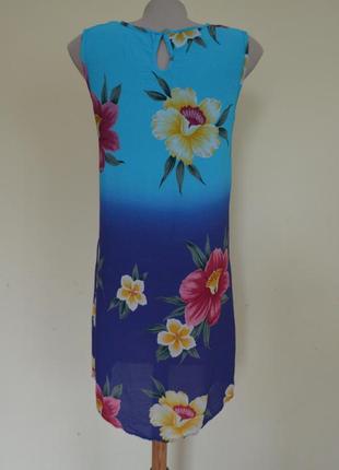 Очень красивое эффектное легкое платье шикарная расцветка вискоза5 фото