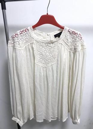 Шикарна блуза,сорочка з мереживом