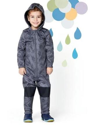 Ціна знижена — комбінезон softshell на флісі lupilu 74-80р