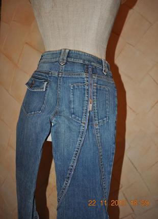Красиві прямі джинси maria intscher брендові оригінал італія недорого на 44 укр р3 фото