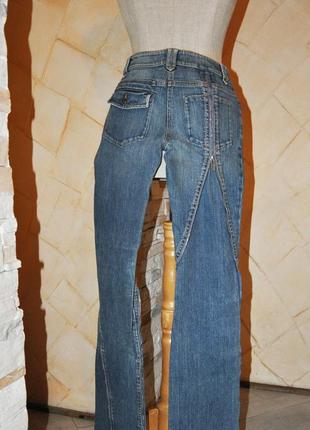 Красиві прямі джинси maria intscher брендові оригінал італія недорого на 44 укр р5 фото