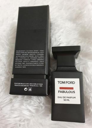 Tom ford fabulous,50 мл, парфюмированная вода,кожаные, ниша!2 фото