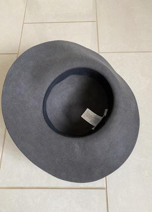 Шляпа федора шерсть kookai размер s/m9 фото