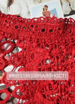 Скидка кружевное красное платье chi chi london10 фото