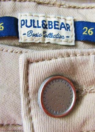 Джинсы pull&bear capri fit / s /высокая посадка4 фото