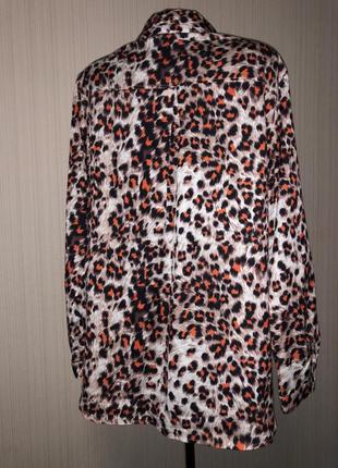 Сукня сорочка леопардовий принт4 фото