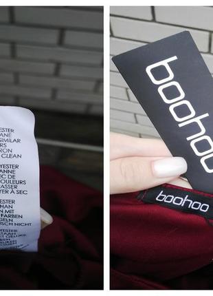 Красивенный,новый топ с баской,блуза с открытой спиной. boohoo 5