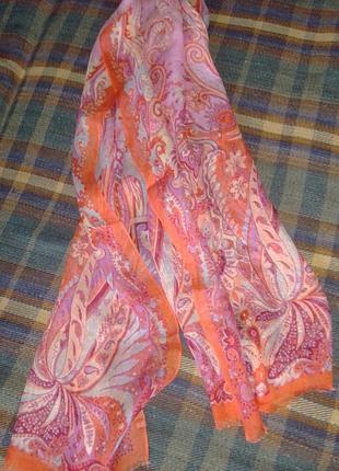 Льняний шарф палантин tie rack, великий, італія