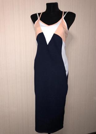 Спортивне плаття міді сині