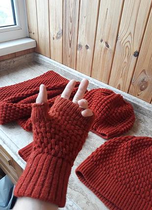 В'язані аксесуари handmade 4