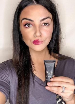 Матирующий тональный крем stay matte makeup