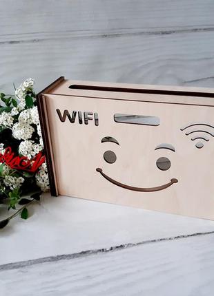 Органайзер-будиночок для wifi 30х20х9 див. 6 мм1 фото