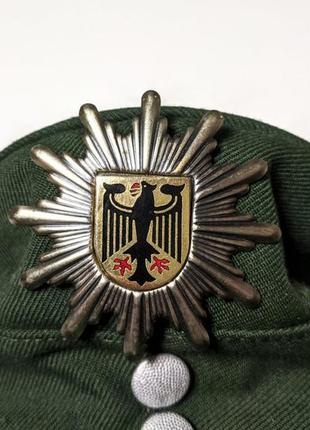 Винтажная кепка немецкого полицейского германии l bundespolizey2 фото