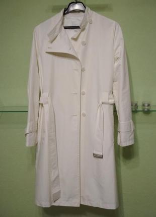 Білий тренч mango