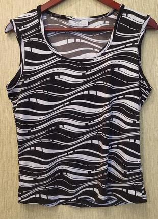 Майка 48-50 трикотажная абстракция
