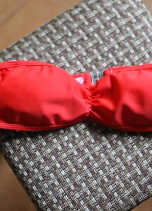 Красный верх от купальника,женский купальник
