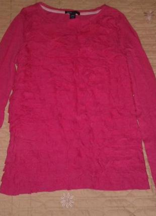 Реглан в рюши