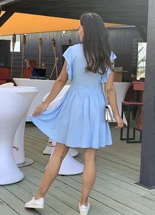 Стильное платье из льна 2