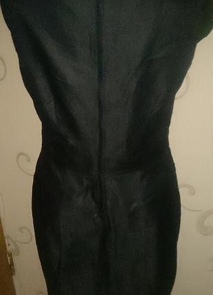 Стильна чорна сукня пояс р42 atmosphere